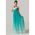 Grace Karin Senhoras Strapless Gradiente Cor Ombre Vestido Longo Formal Gowns CL6173-2 #